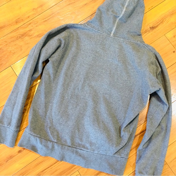 Snow Trails winter Ohio grey gray hoodie sweatshirt top small - Picture 7 of 7